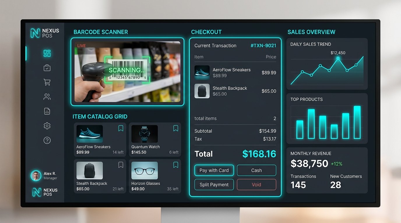 Rida POS & Supermarket Billing System
