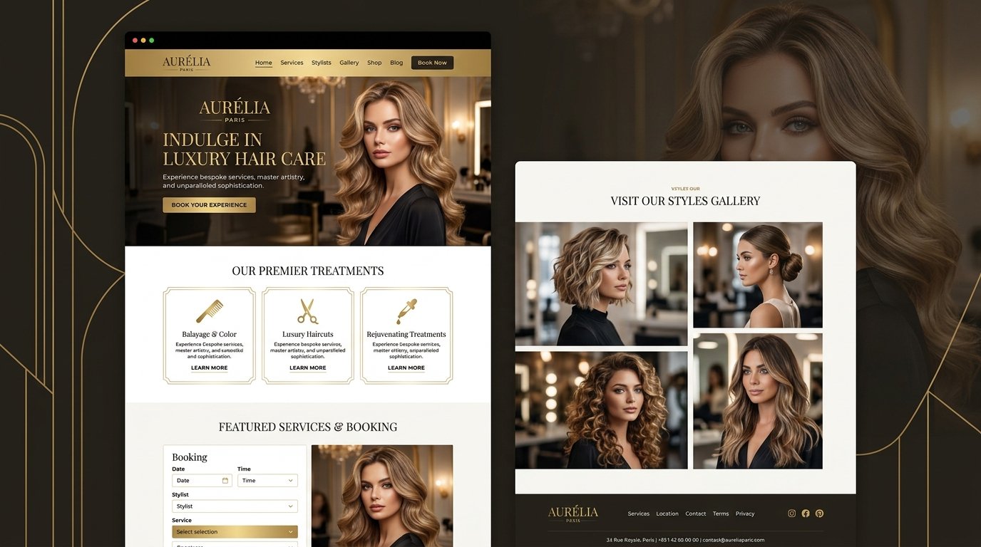 Édition Luxury Hair & Beauty Salon